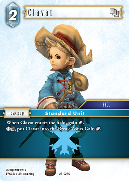 Final Fantasy TCG - Opus XXVIII - 28-026 Clavat