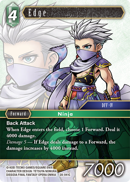 Final Fantasy TCG - Opus XXVIII - 28-041 Edge