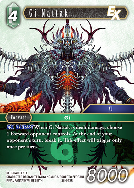 Final Fantasy TCG - Opus XXVIII - 28-043 Gi Nattak Foil