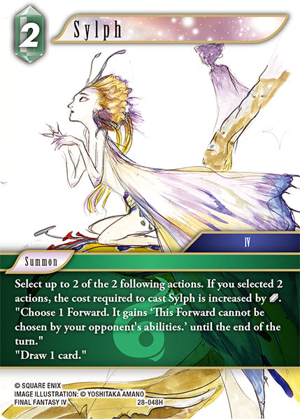 Final Fantasy TCG - Opus XXVIII - 28-048 Sylph