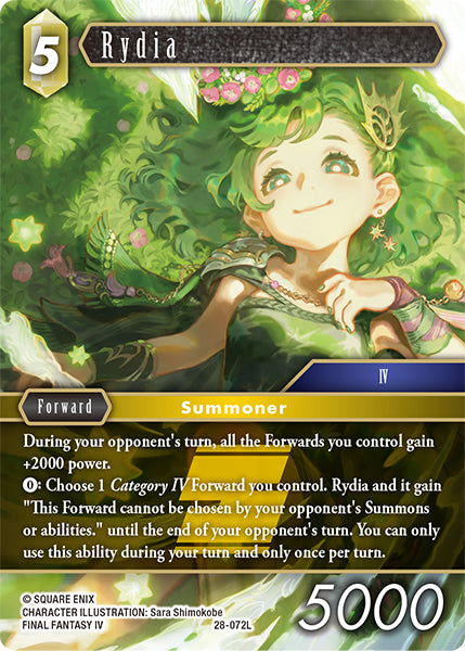 Final Fantasy TCG - Opus XXVIII - 28-072 Rydia