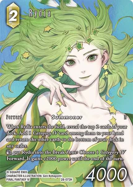 Final Fantasy TCG - Opus XXVIII - 28-073 Rydia Full Art