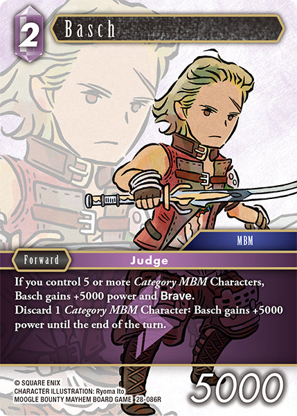 Final Fantasy TCG - Opus XXVIII - 28-086 Basch