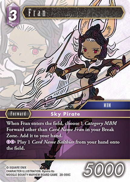 Final Fantasy TCG - Opus XXVIII - 28-090 Fran