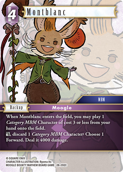 Final Fantasy TCG - Opus XXVIII - 28-092 Montblanc