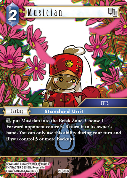 Final Fantasy TCG - Opus XXVIII - 28-099 Musician