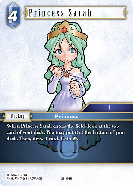 Final Fantasy TCG - Opus XXVIII - 28-102 Princess Sarah