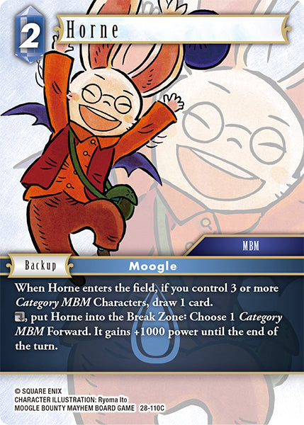 Final Fantasy TCG - Opus XXVIII - 28-110 Horne