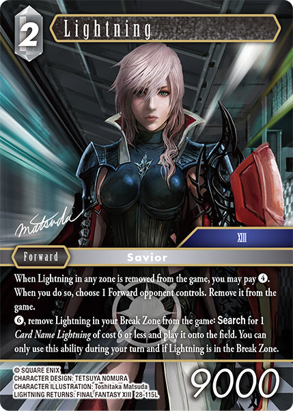 Final Fantasy TCG - Opus XXVIII - 28-115 Lightning