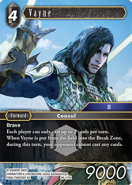 Final Fantasy TCG - Opus XXVIII - 28-117 Vayne