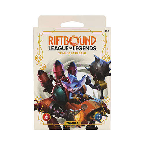 Riftbound: League of Legends Trading Card Spiritforged Champion Deck - Rumble