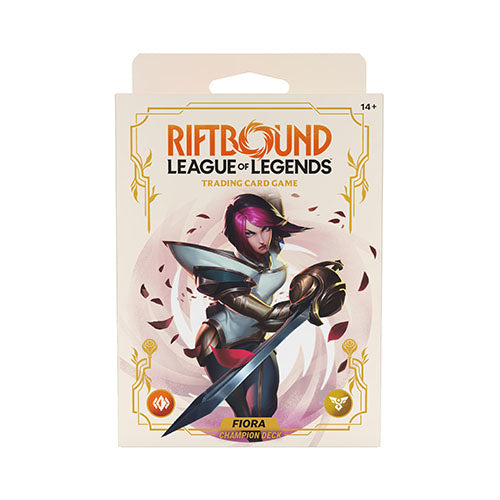 Riftbound: League of Legends Trading Card Spiritforged Champion Deck - Fiora