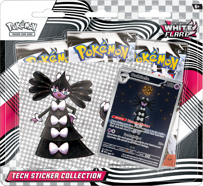 Pokémon TCG: Scarlet & Violet 10.5 - White Flare - Tech Sticker Collection Gothitelle