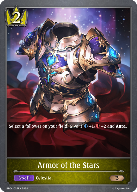 Cosmic Mythos BP04-037 Armor of the Stars