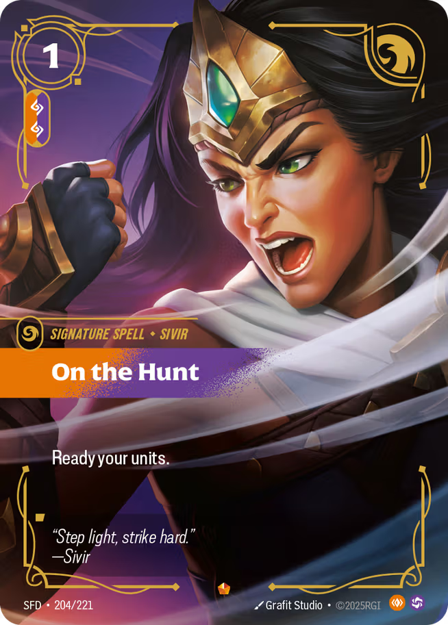Riftbound: League of Legends TCG Spiritforged 204/221 On the Hunt