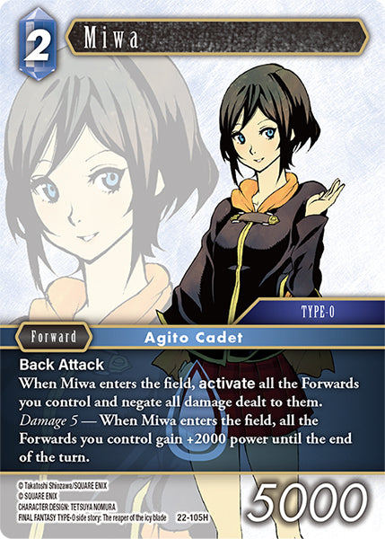 Final Fantasy Opus XXII - 22-105 Miwa