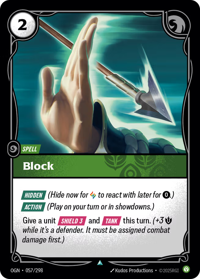 Riftbound: League of Legends TCG Origins 057/289 Block