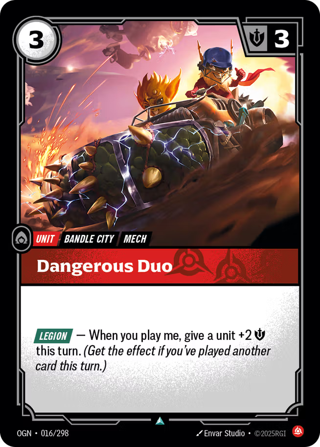 Riftbound: League of Legends TCG Origins 016/289 Dangerous Duo