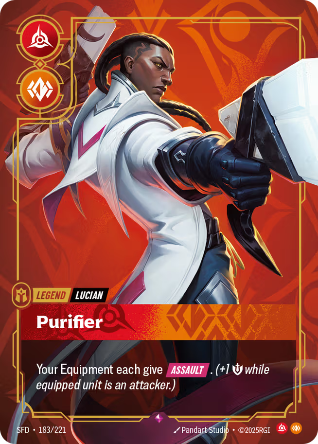 Riftbound: League of Legends TCG Spiritforged 183/221 Purifier