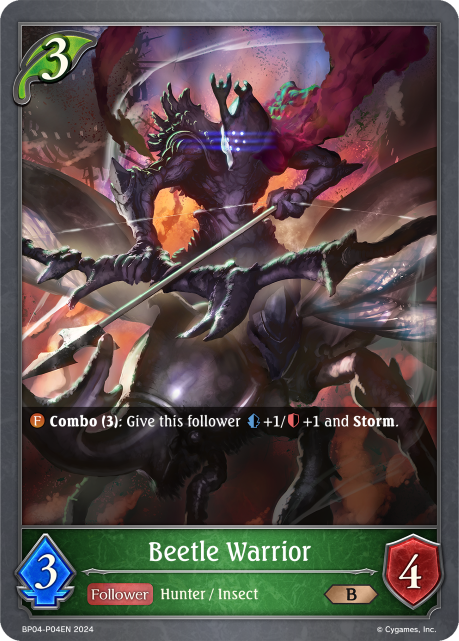 Cosmic Mythos BP04-P04 Beetle Warrior