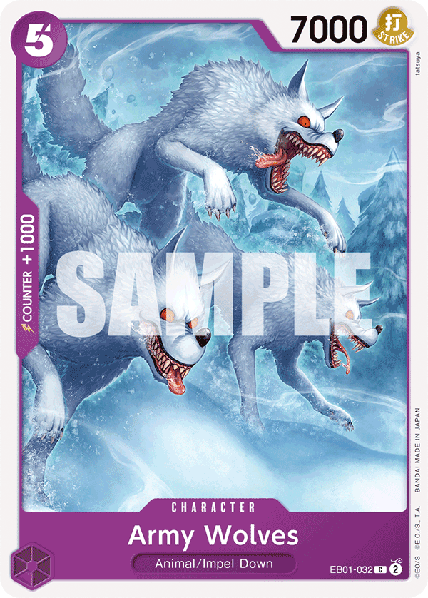 EB01-032 | C | CHARACTER Army Wolves