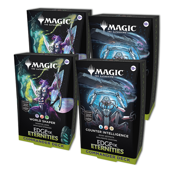 Magic: The Gathering - Edge of Eternities Commander Deck Includes 2 Decks