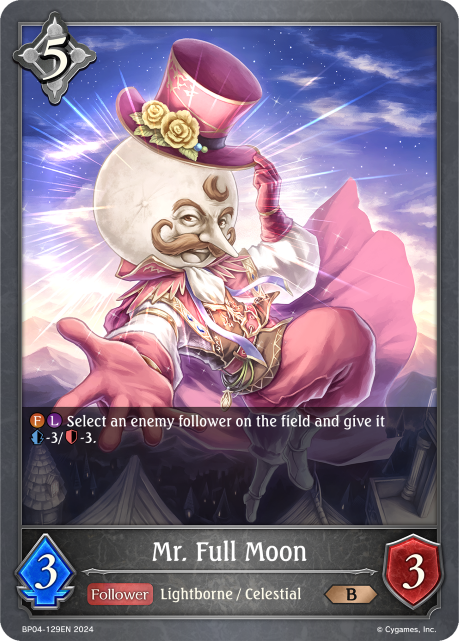 Cosmic Mythos BP04-129 Mr. Full Moon