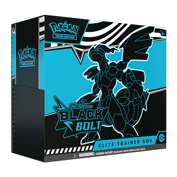 Pokémon TCG: Scarlet & Violet 10.5 - White Flare - Black Bolt - Elite Trainer Box Bundle