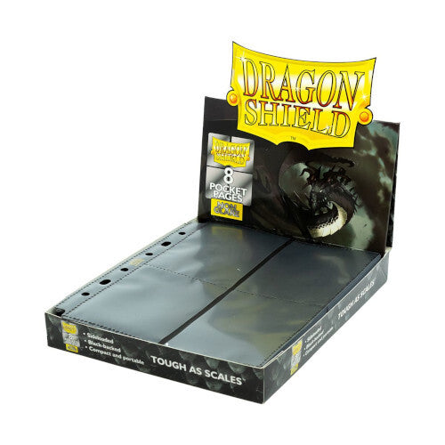 Dragon Shield 8-Pocket Binder Pages Sideloading - Non Glare