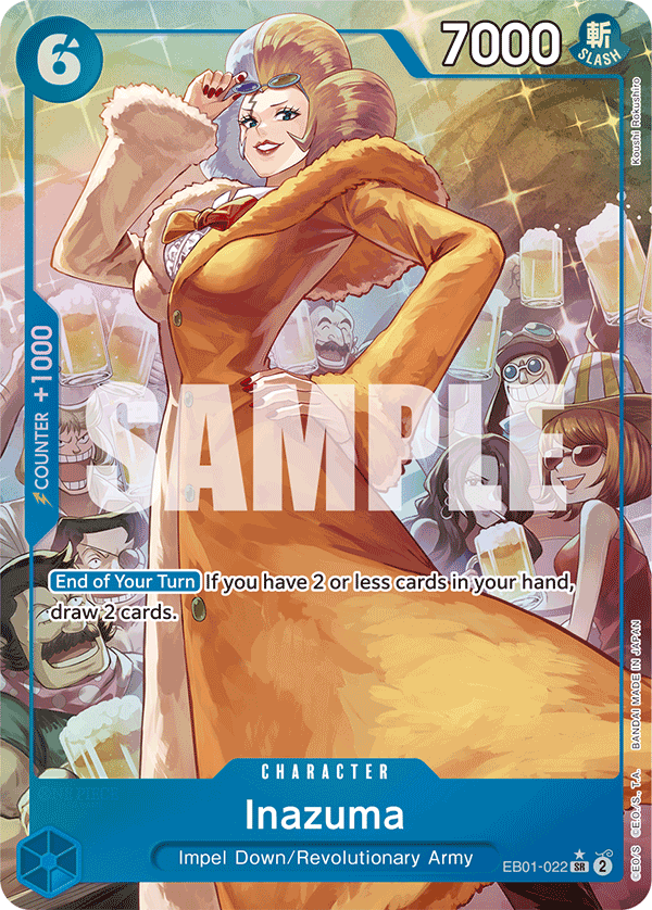 EB01-022 | SR | CHARACTER Inazuma Parallel