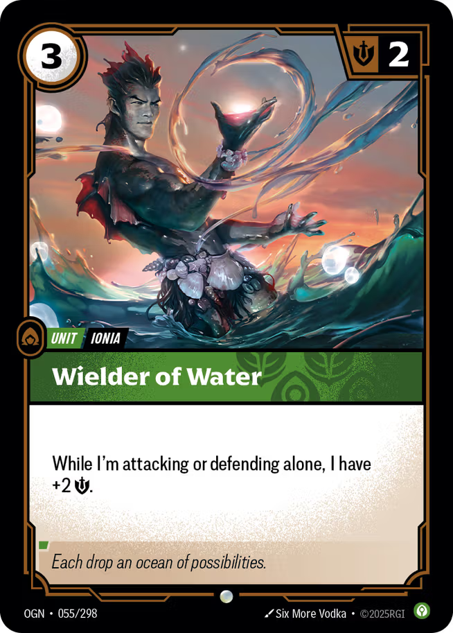 Riftbound: League of Legends TCG Origins 055/289 Wielder of Water
