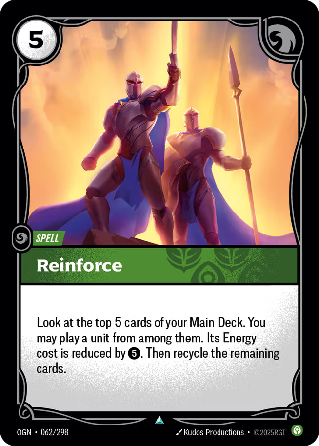 Riftbound: League of Legends TCG Origins 062/289 Reinforce