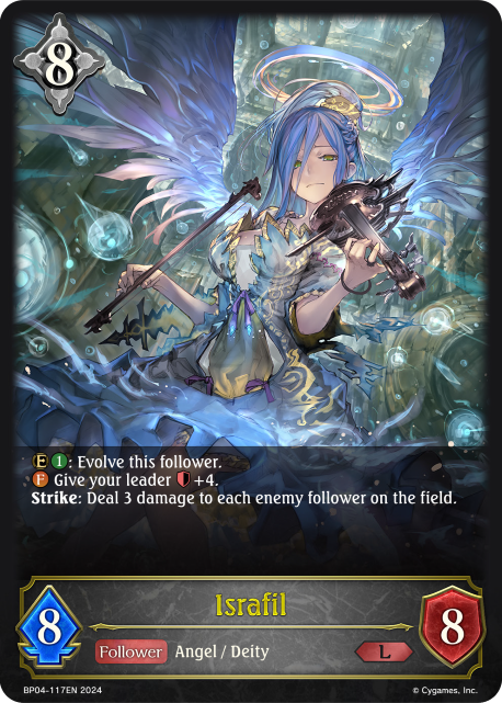 Cosmic Mythos BP04-117 Israfil Foil