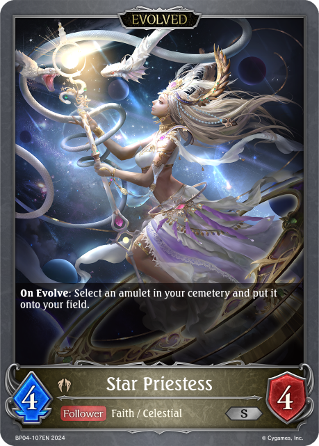 Cosmic Mythos BP04-107 Star Priestess