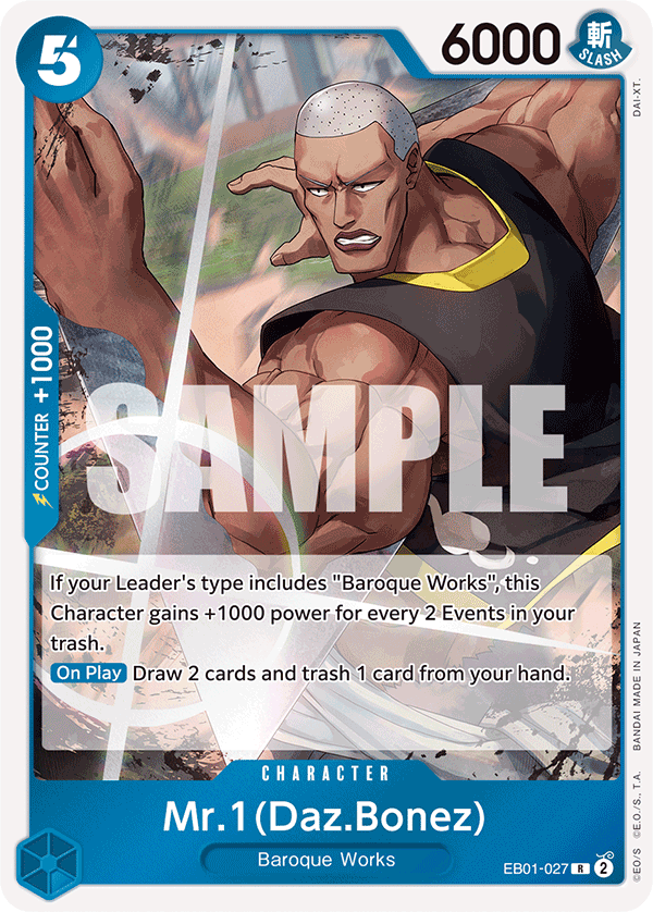 EB01-027 | R | CHARACTER Mr.1(Daz.Bonez)