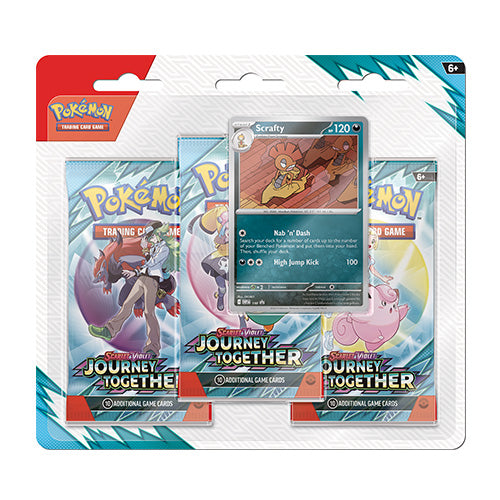 Pokémon TCG: Scarlet & Violet 9 Journey Together 3-Pack Blister
