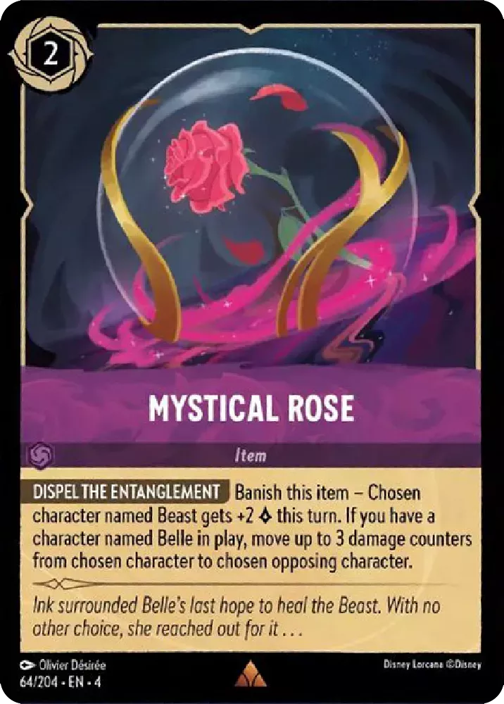 Disney Lorcana Ursula's Return 064/204 Mystical Rose Foil