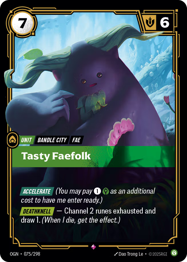 Riftbound: League of Legends TCG Origins 075/289 Tasty Faefolk