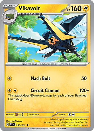Scarlet & Violet Temporal Forces 056/162 Vikavolt