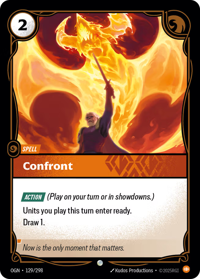 Riftbound: League of Legends TCG Origins 129/289 Confront
