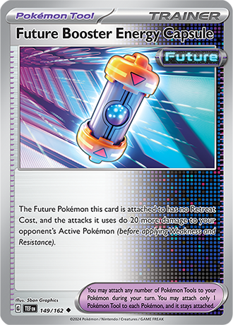 Scarlet & Violet Temporal Forces 149/162 Future Booster Energy Capsule