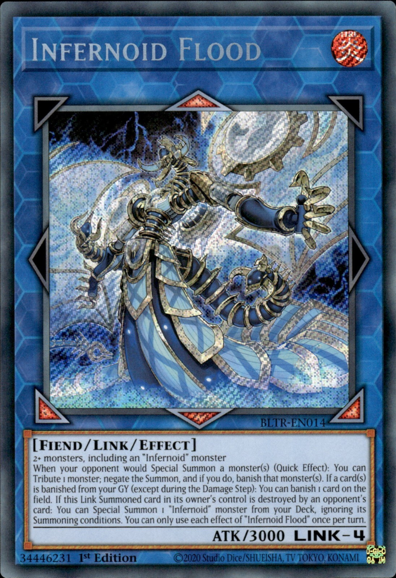 Battles Of Legend: Terminal Revenge BLTR-EN014 Infernoid Flood Secret Rare