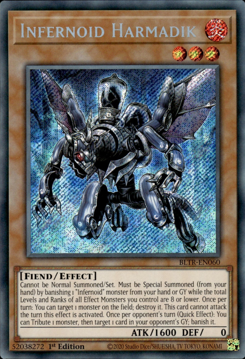 Battles Of Legend: Terminal Revenge BLTR-EN060 Infernoid Harmadik Secret Rare
