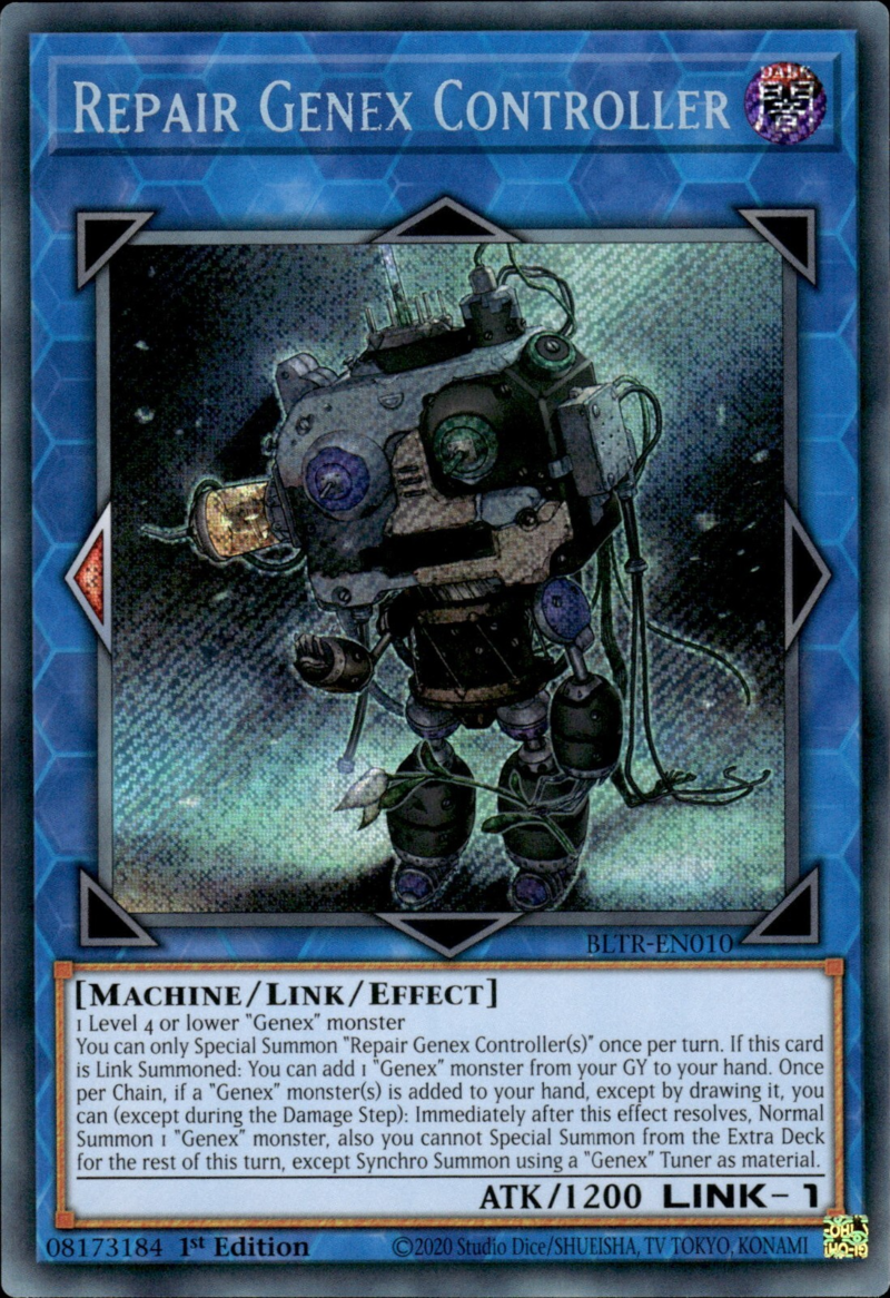Battles Of Legend: Terminal Revenge BLTR-EN010 Repair Genex Controller Secret Rare
