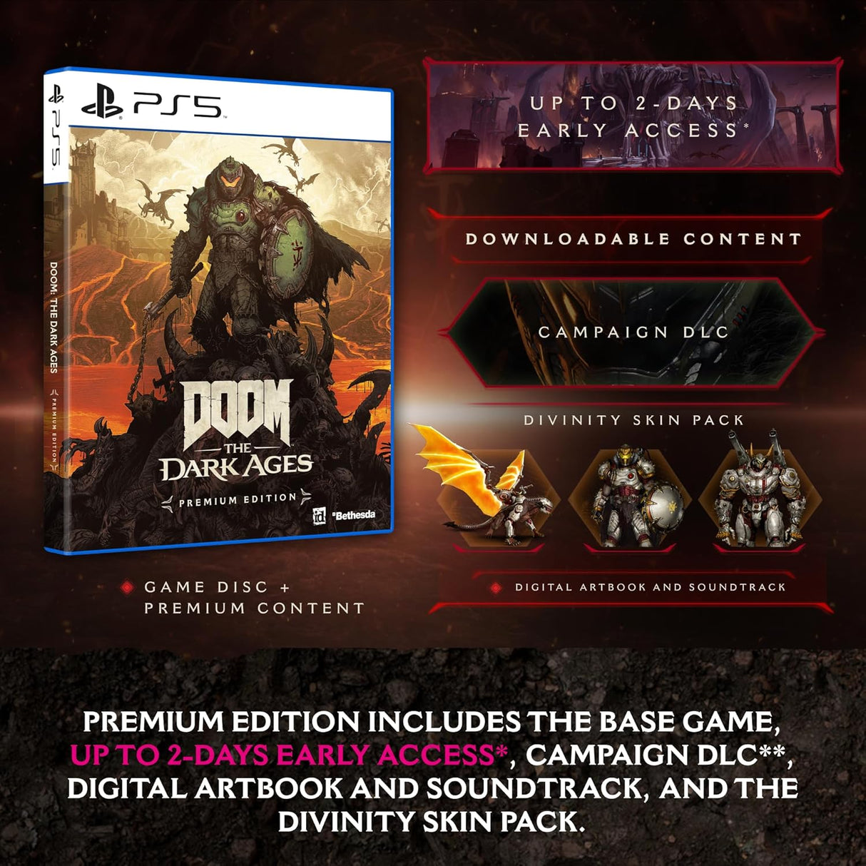 Doom: The Dark Ages – Premium Edition (PS5)