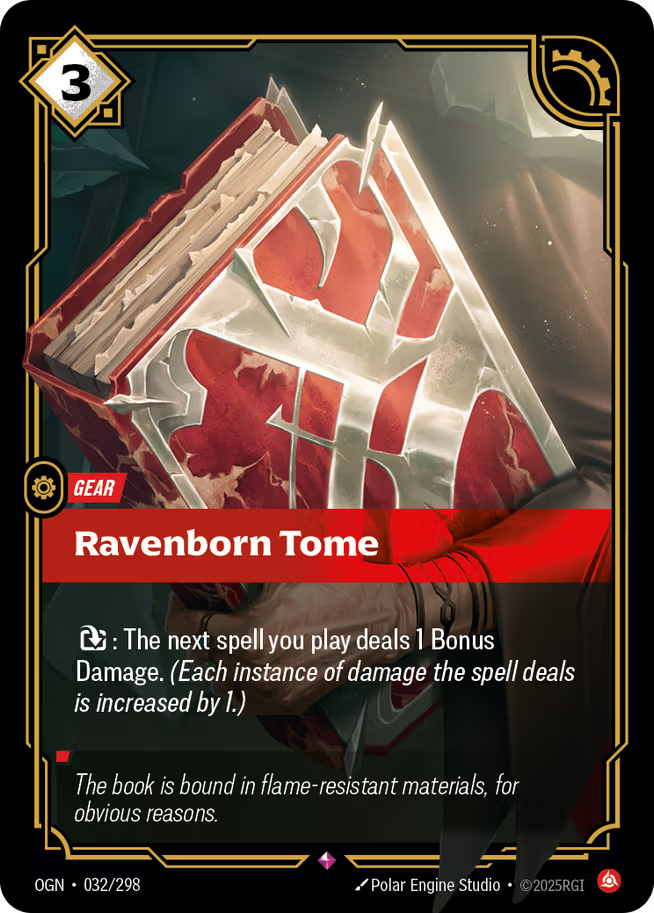 Riftbound: League of Legends TCG Origins 032/289 Ravenborn Tome