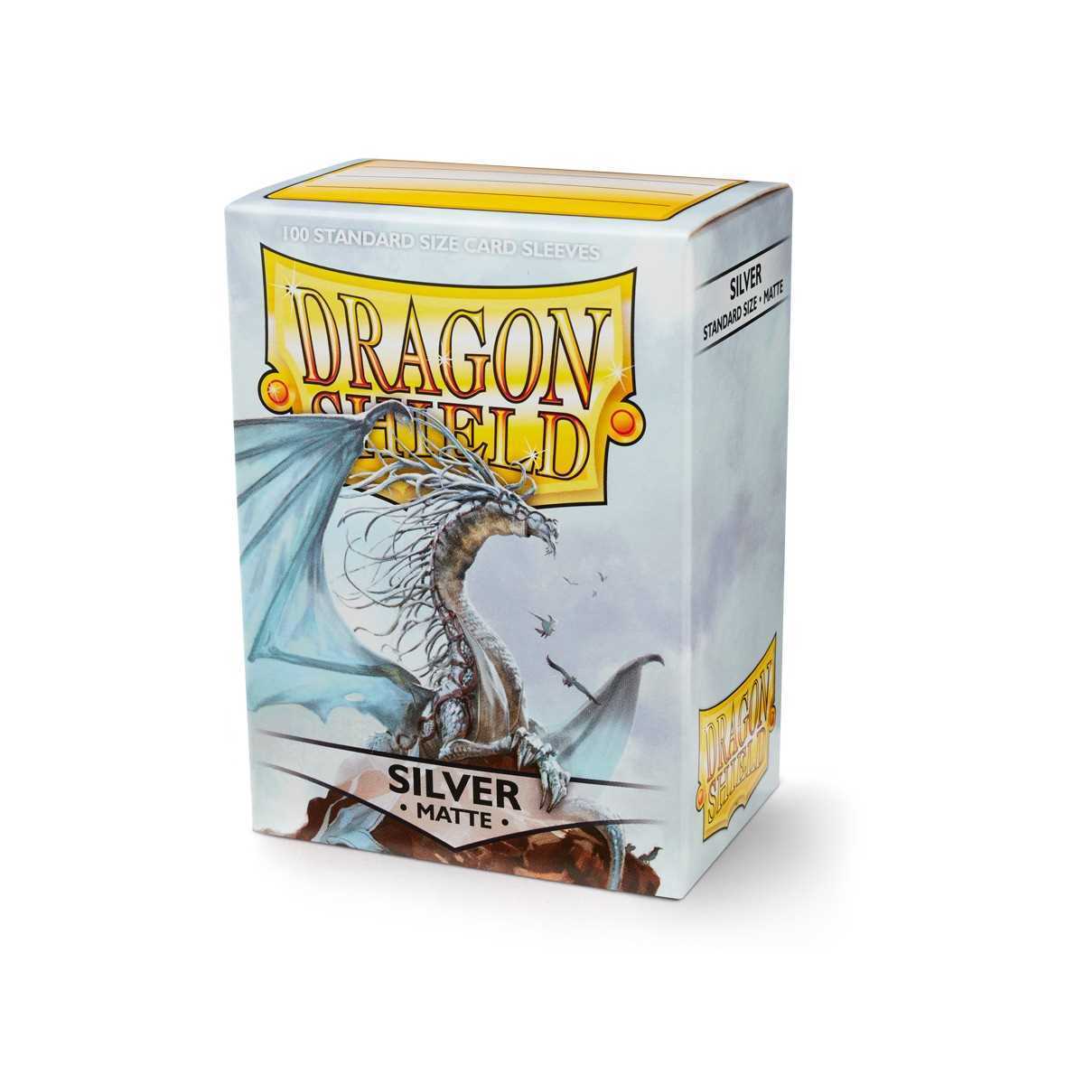 Dragon Shield Matte - Silver Sleeves (100)