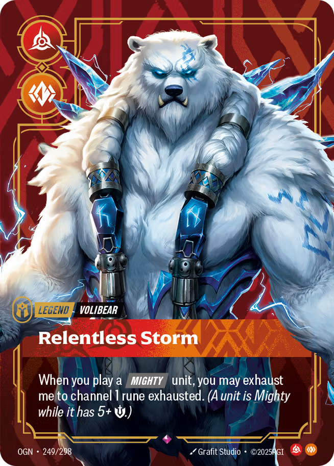 Riftbound: League of Legends TCG Origins 249/289 Relentless Storm