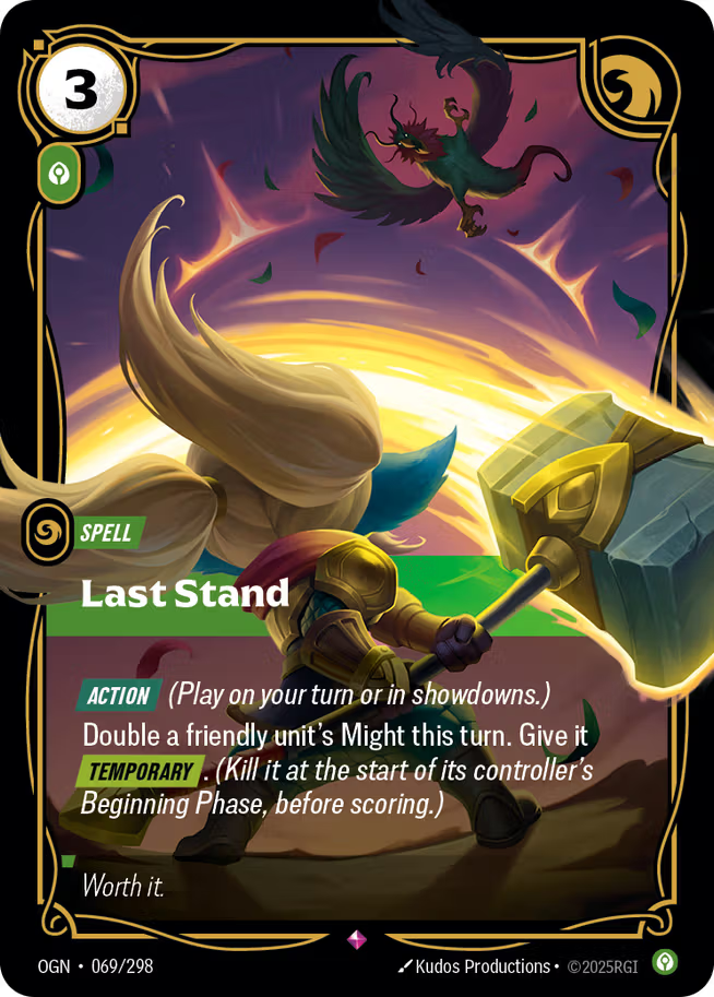 Riftbound: League of Legends TCG Origins 069/289 Last Stand