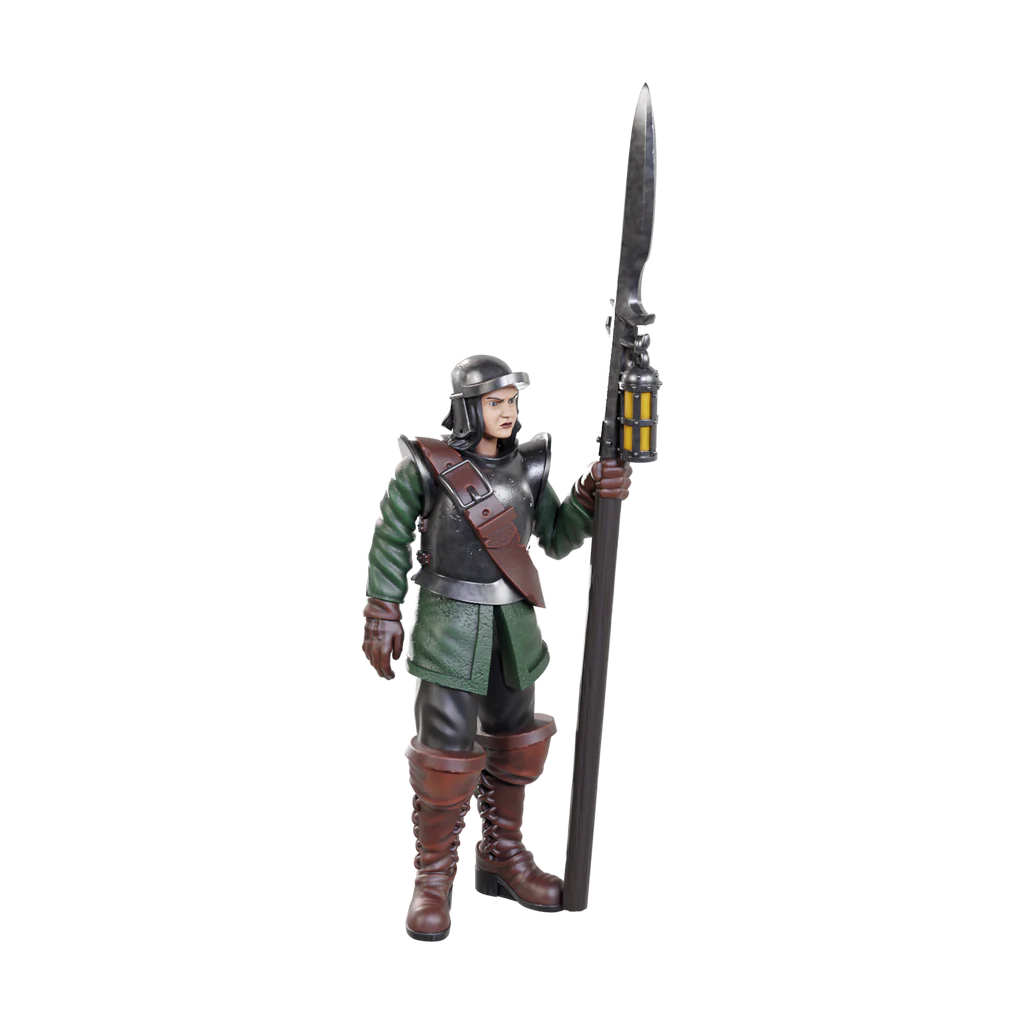 Roadwardens Male & Female: WizKids Deep Cuts Unpainted Miniatures